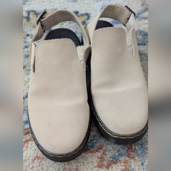 Dr. Martens Cream Mules - Picture 5 of 8